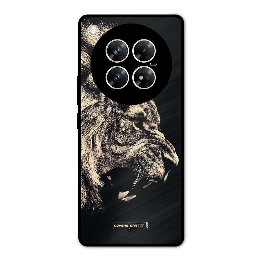 Roaring Lion Metal Back Case for Infinix Zero 40 5G