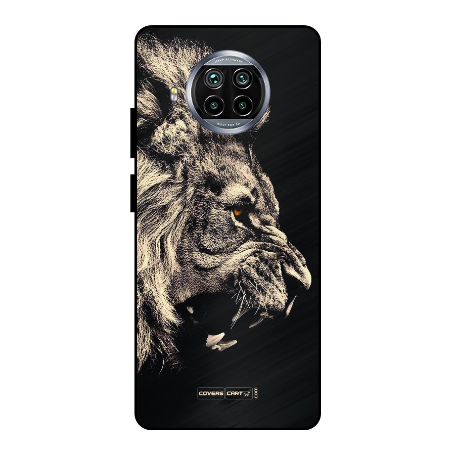 Roaring Lion Metal Back Case for Mi 10i