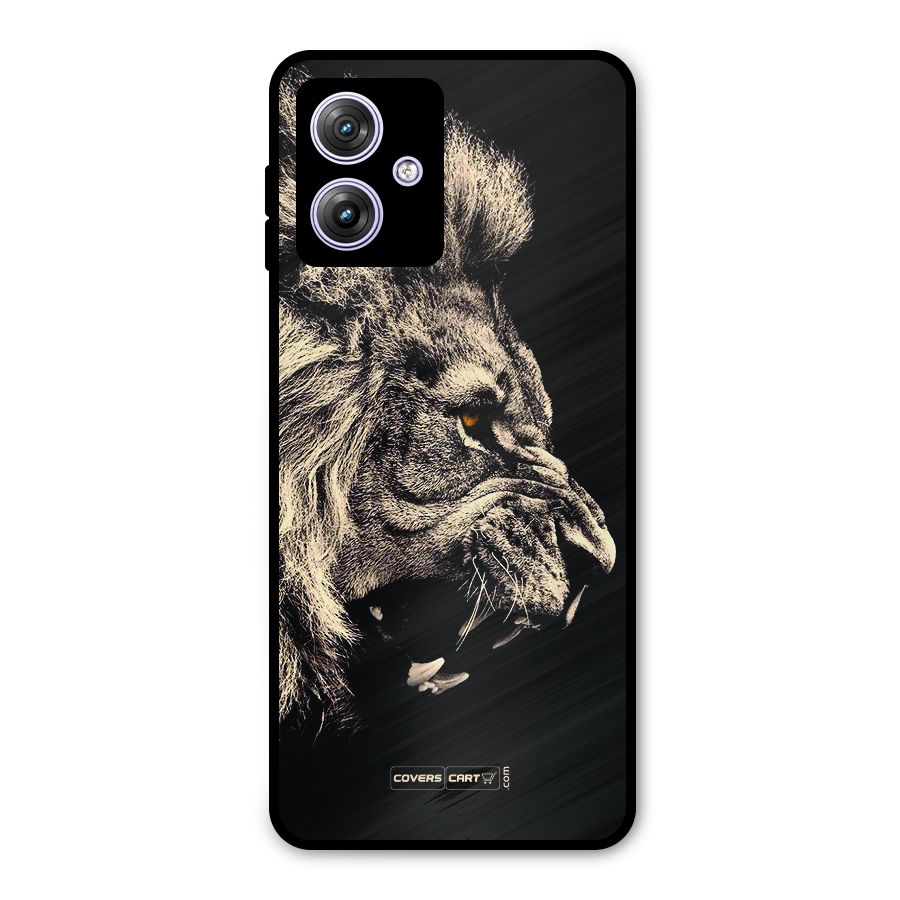 Roaring Lion Metal Back Case for Moto G64