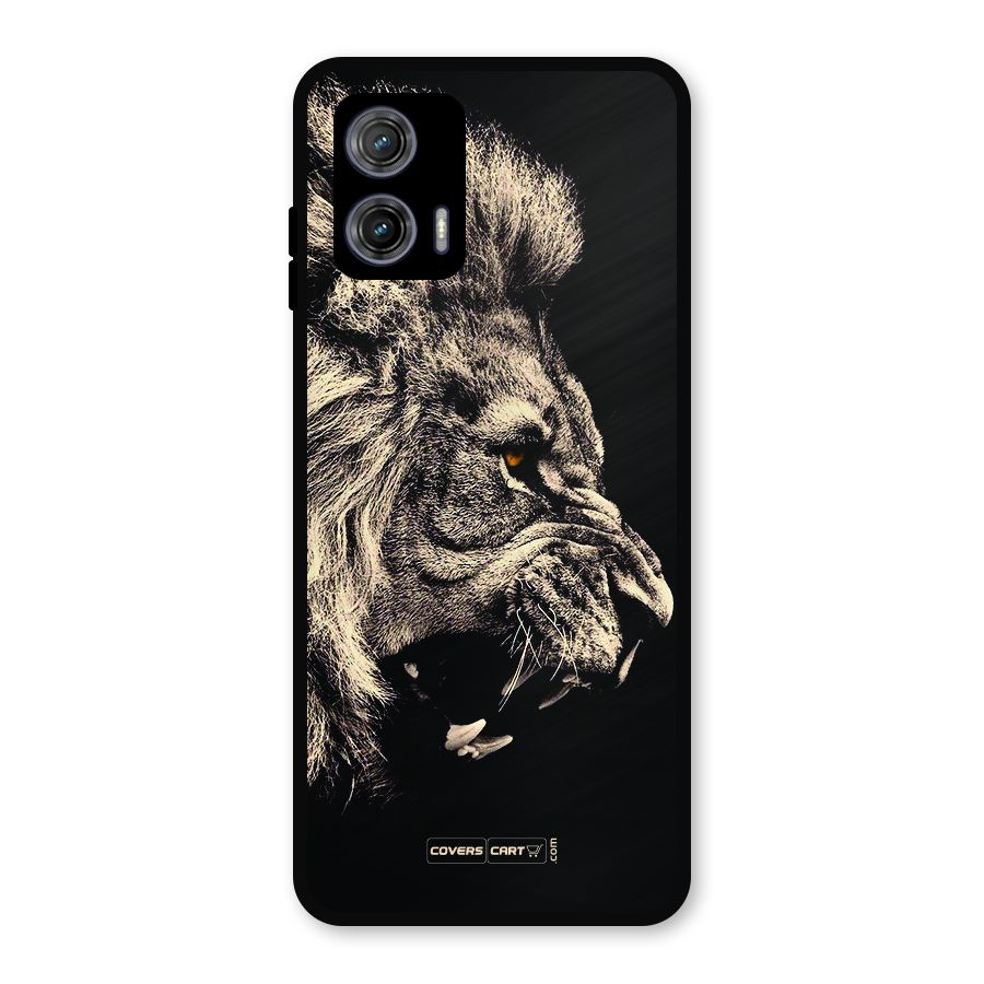 Roaring Lion Metal Back Case for Moto G73