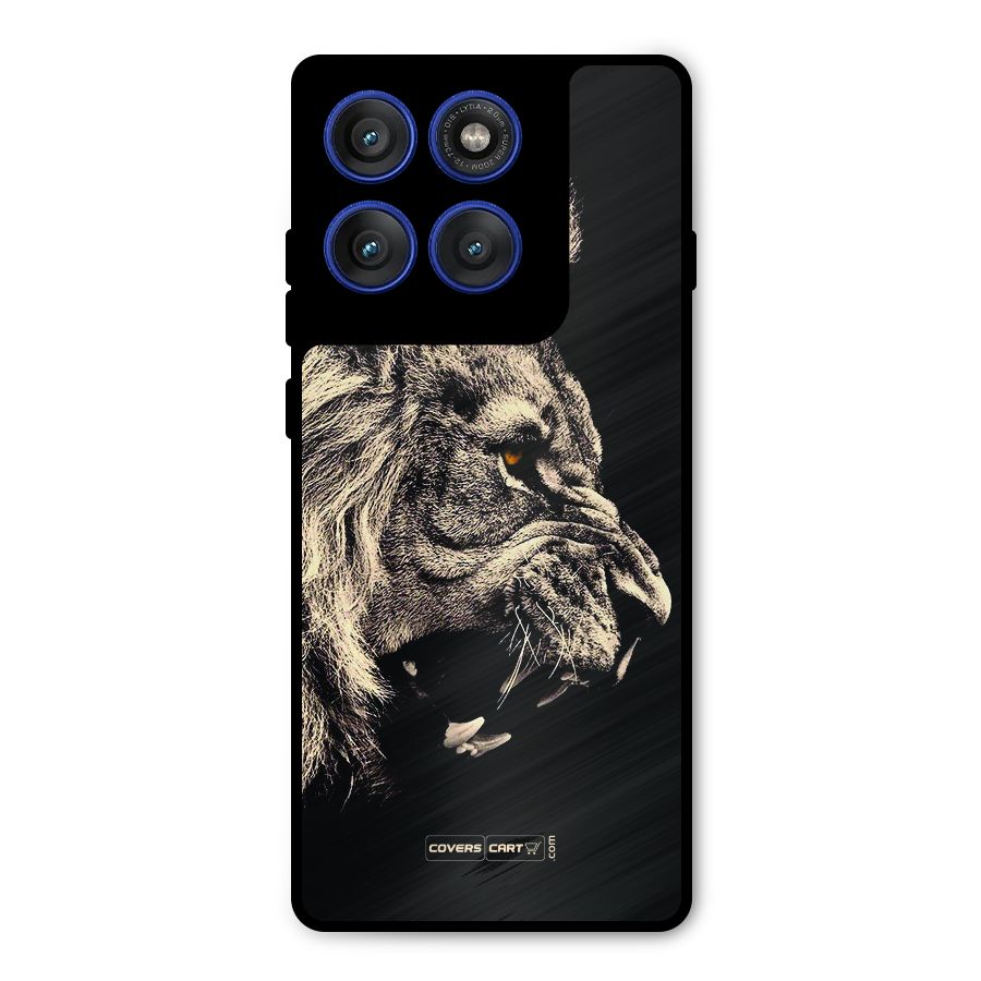 Roaring Lion Metal Back Case for Motorola Edge 60 Pro