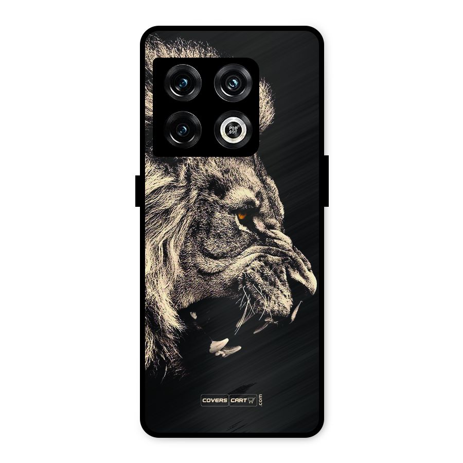 Roaring Lion Metal Back Case for OnePlus 10 Pro 5G