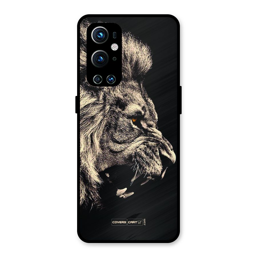 Roaring Lion Metal Back Case for OnePlus 9 Pro