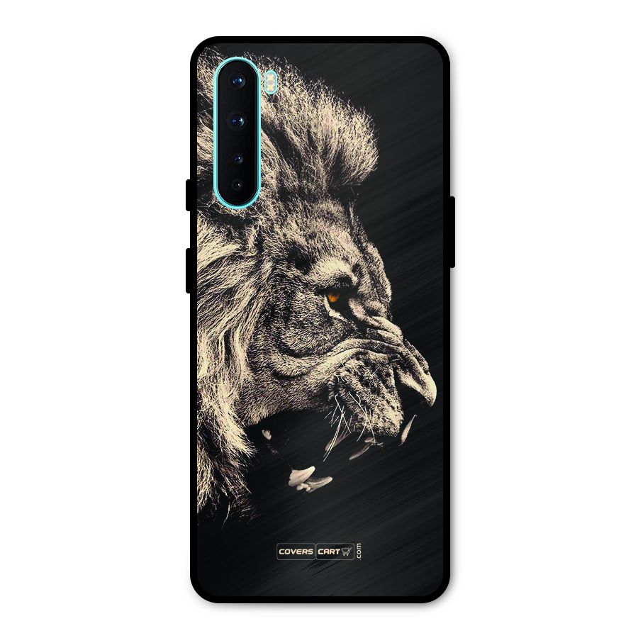 Roaring Lion Metal Back Case for OnePlus Nord
