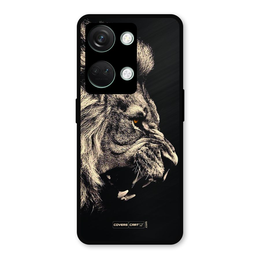 Roaring Lion Metal Back Case for OnePlus Nord 3