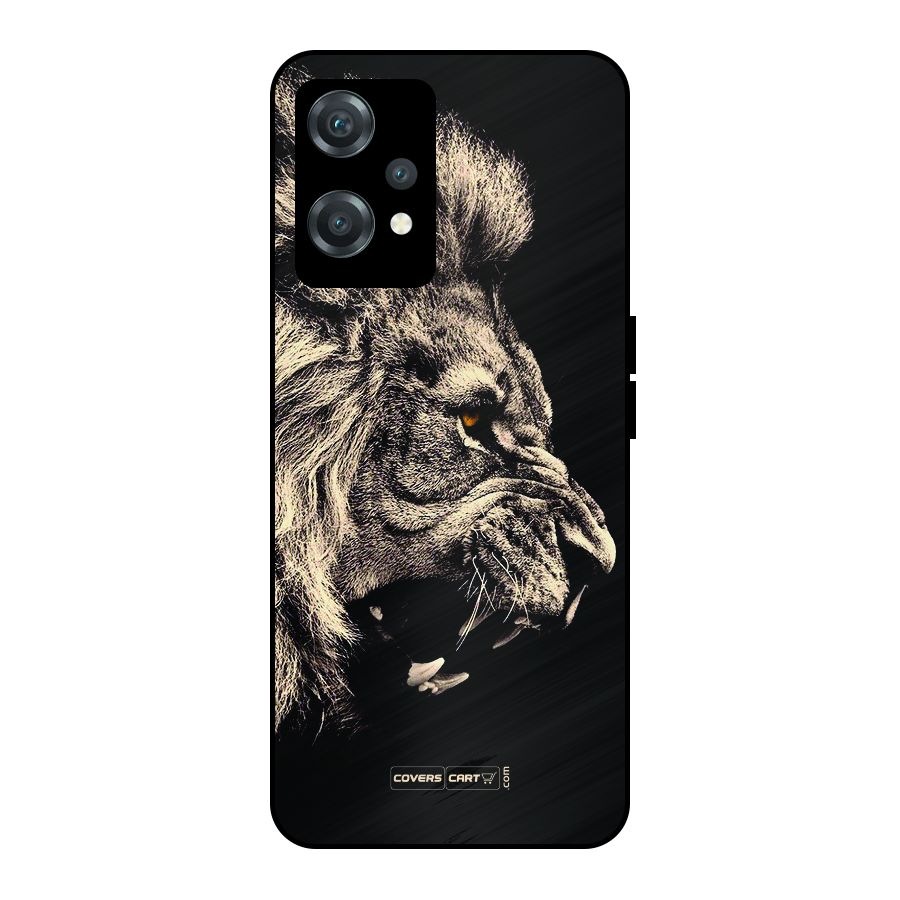 Roaring Lion Metal Back Case for OnePlus Nord CE 2 Lite 5G