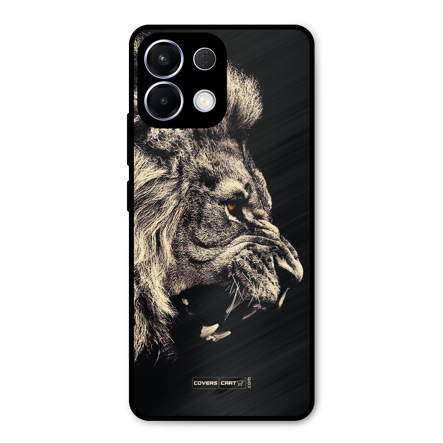 Roaring Lion Metal Back Case for Oppo K13