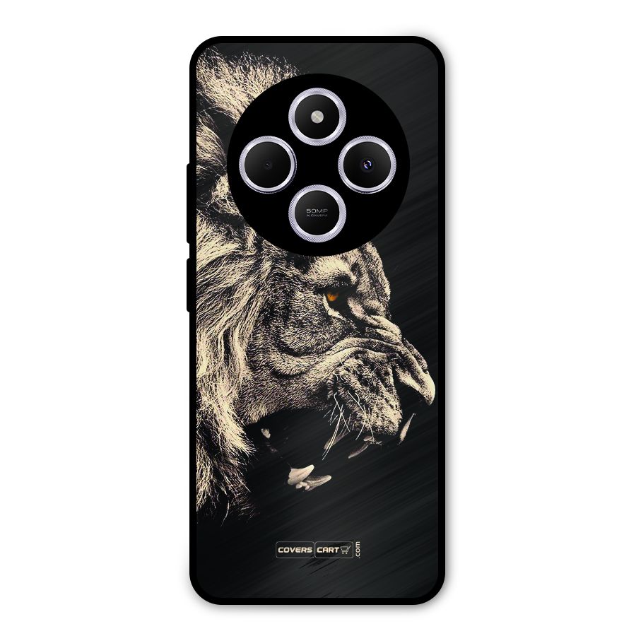 Roaring Lion Metal Back Case for Poco M7