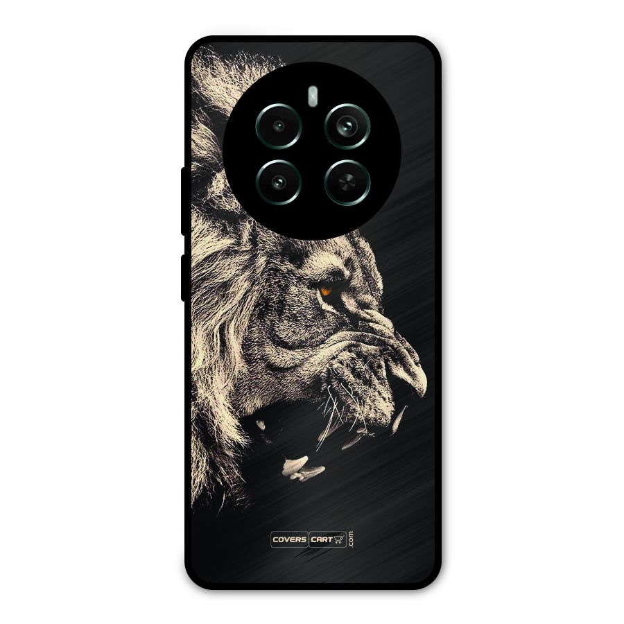 Roaring Lion Metal Back Case for Realme 12 Pro Plus