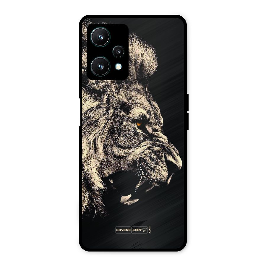 Roaring Lion Metal Back Case for Realme 9 Pro 5G