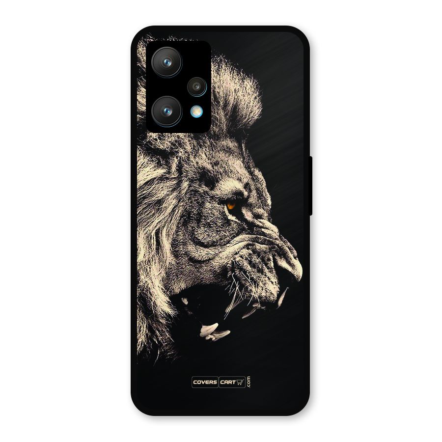 Roaring Lion Metal Back Case for Realme 9 Pro Plus 5G