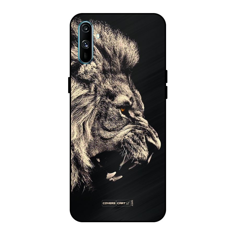 Roaring Lion Metal Back Case for Realme C3