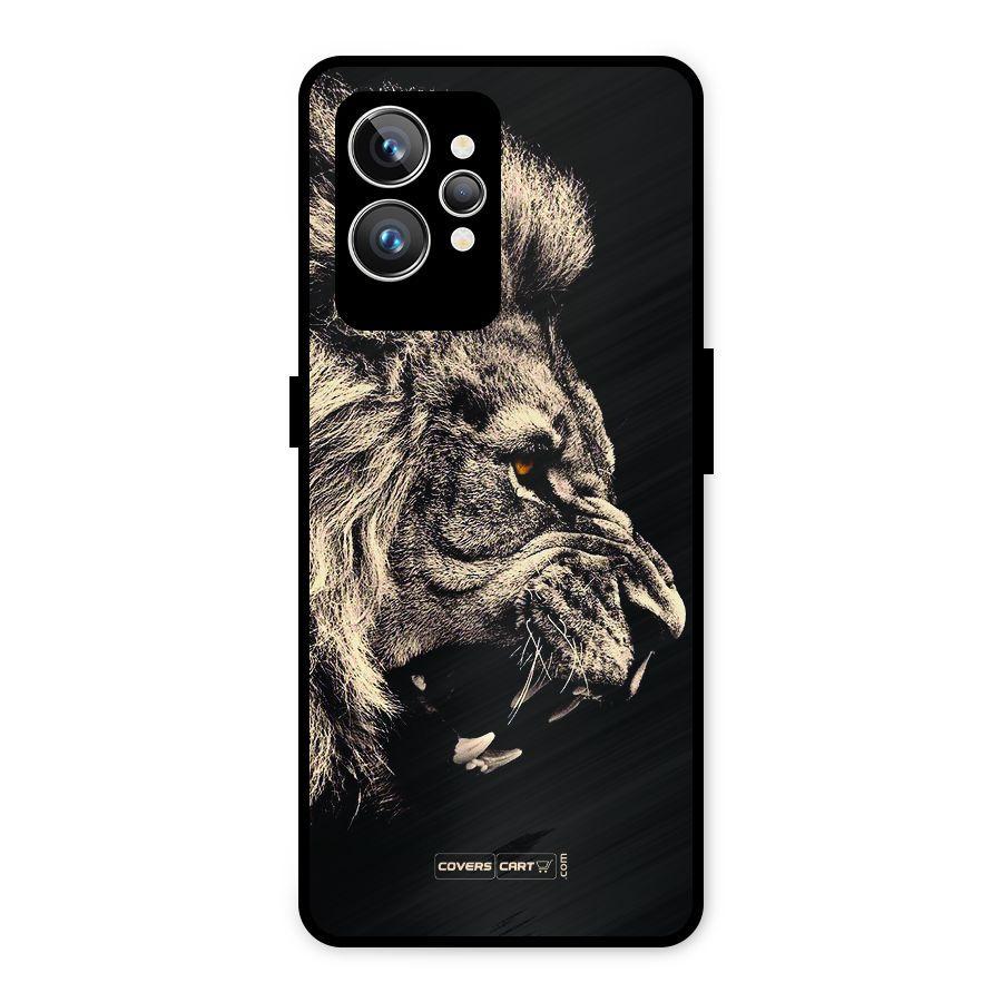 Roaring Lion Metal Back Case for Realme GT2 Pro
