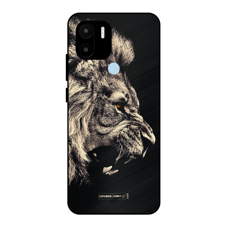 Roaring Lion Metal Back Case for Redmi A1+