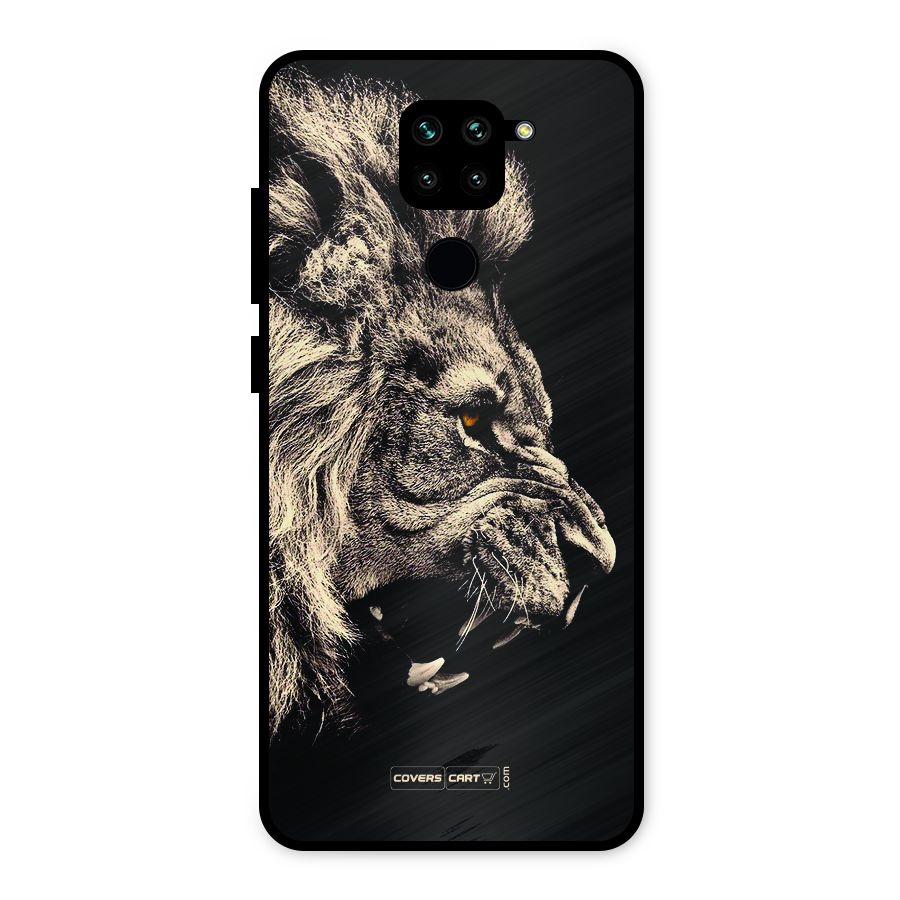 Roaring Lion Metal Back Case for Redmi Note 9