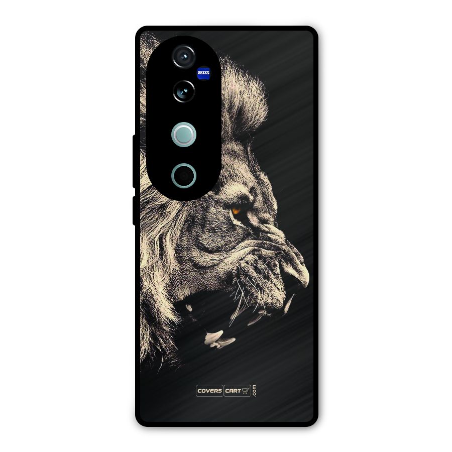 Roaring Lion Metal Back Case for Vivo V40 Pro