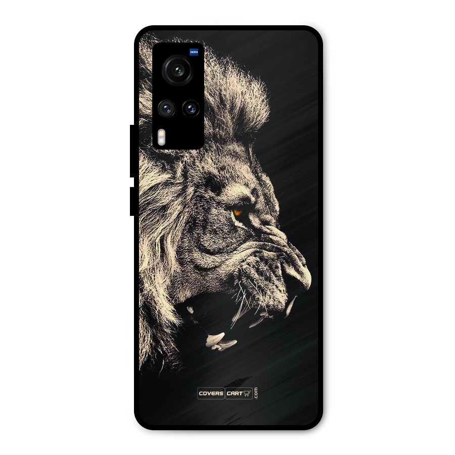 Roaring Lion Metal Back Case for Vivo X60