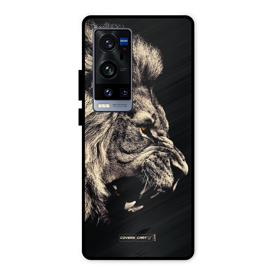 Roaring Lion Metal Back Case for Vivo X60 Pro Plus