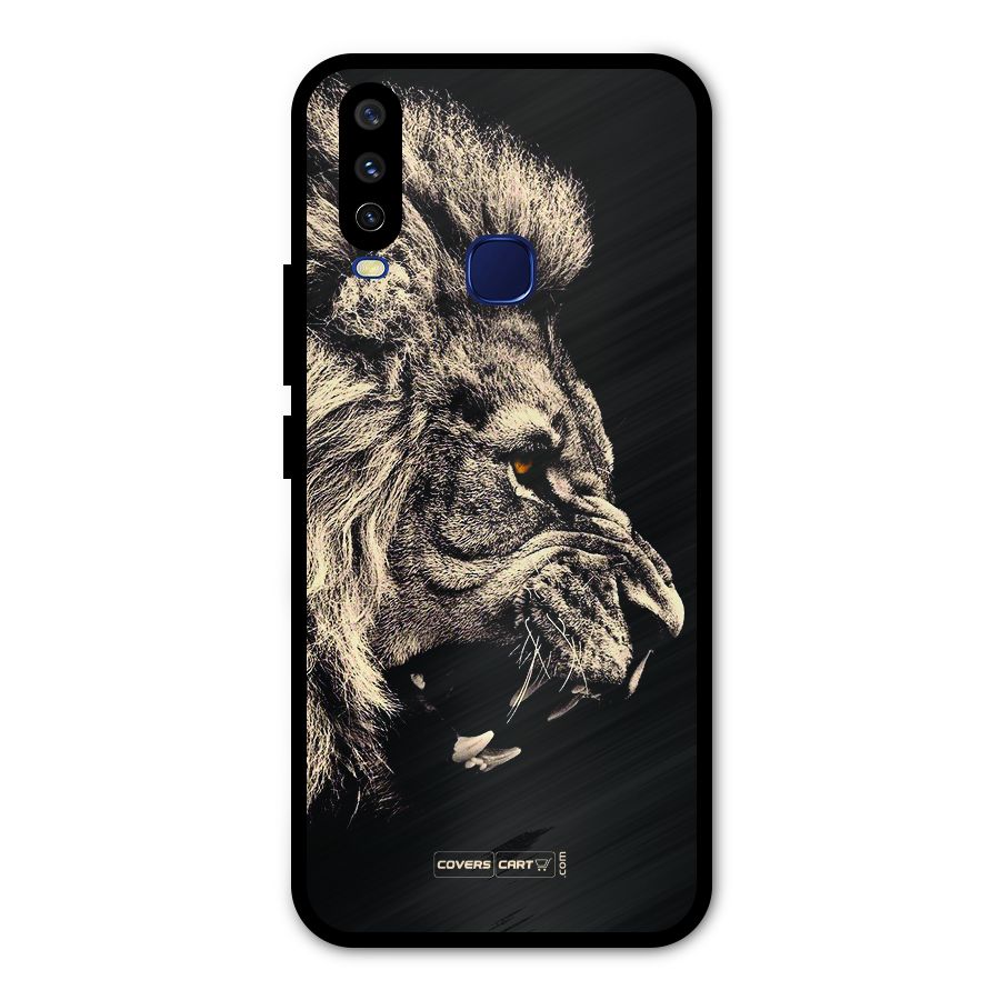 Roaring Lion Metal Back Case for Vivo Y15