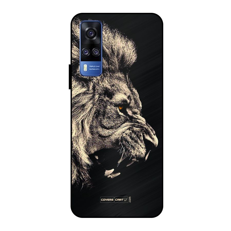 Roaring Lion Metal Back Case for Vivo Y51