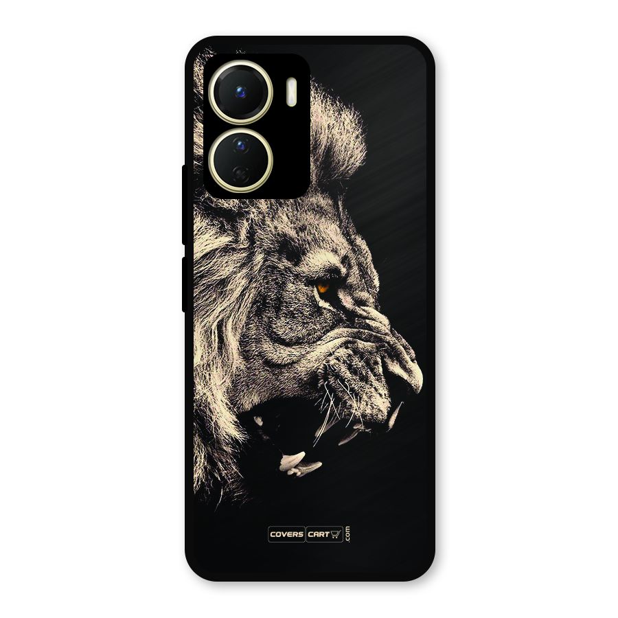 Roaring Lion Metal Back Case for Vivo Y56