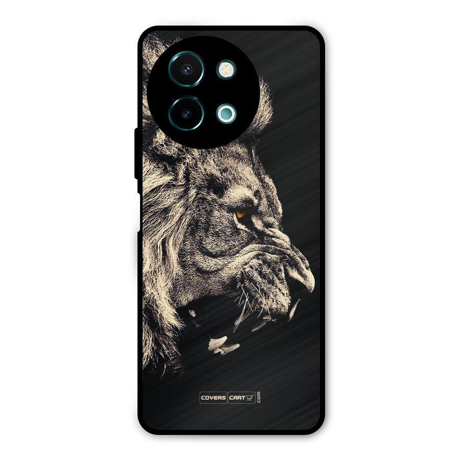Roaring Lion Metal Back Case for Vivo Y58