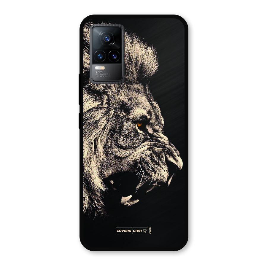 Roaring Lion Metal Back Case for Vivo Y73