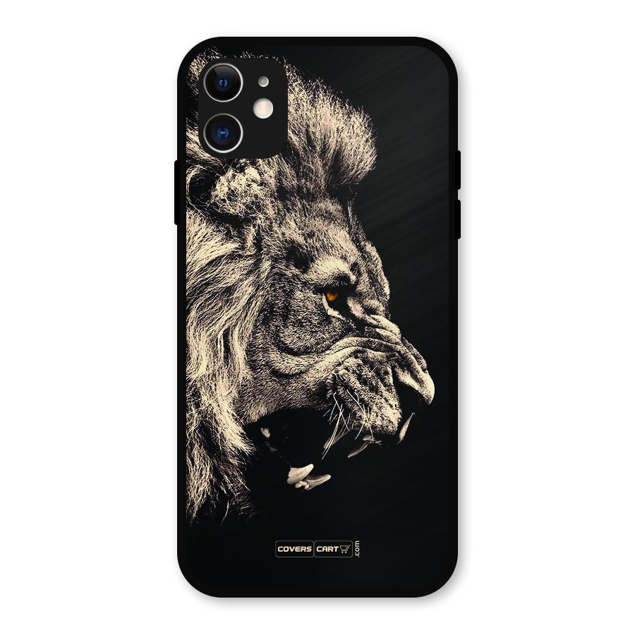 Roaring Lion Metal Back Case for iPhone 11