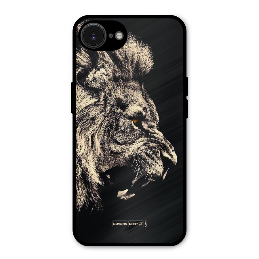 Roaring Lion Metal Back Case for iPhone 16e