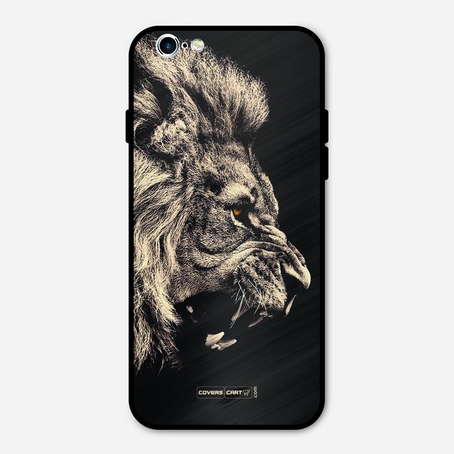 Roaring Lion Metal Back Case for iPhone 6 6s