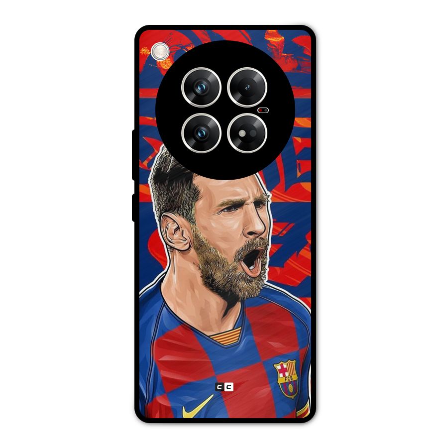 Roaring Soccer Star Metal Back Case for Infinix Zero 40 5G
