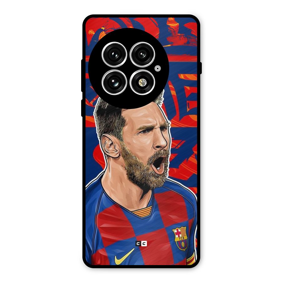 Roaring Soccer Star Metal Back Case for OnePlus 13