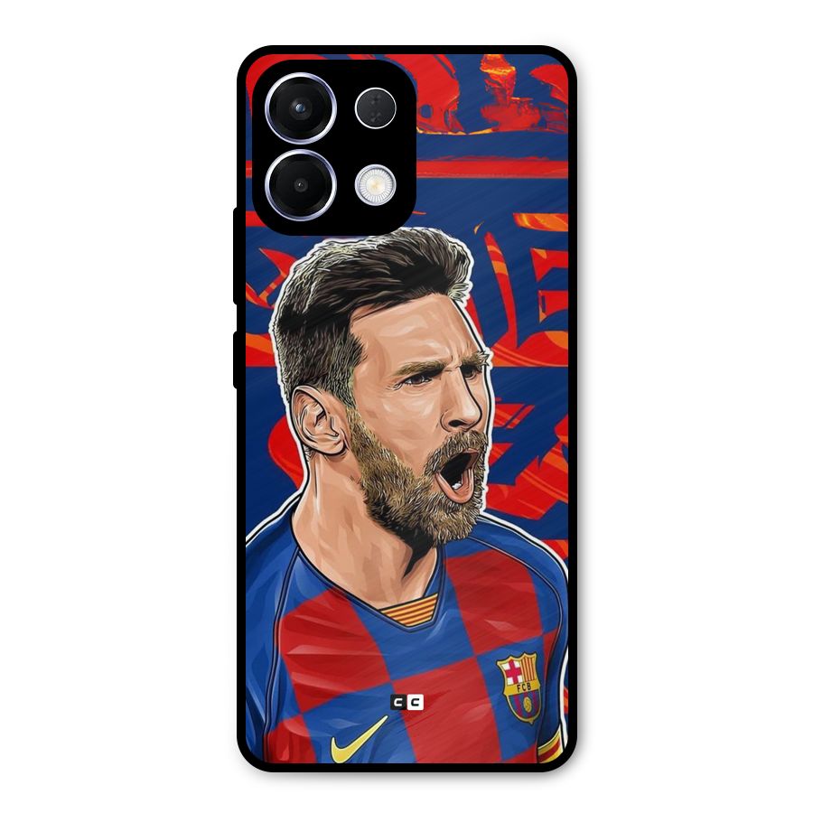 Roaring Soccer Star Metal Back Case for Oppo K13