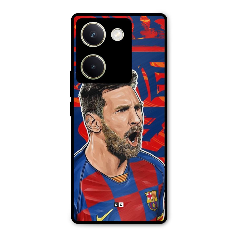 Roaring Soccer Star Metal Back Case for Vivo Y200 Pro