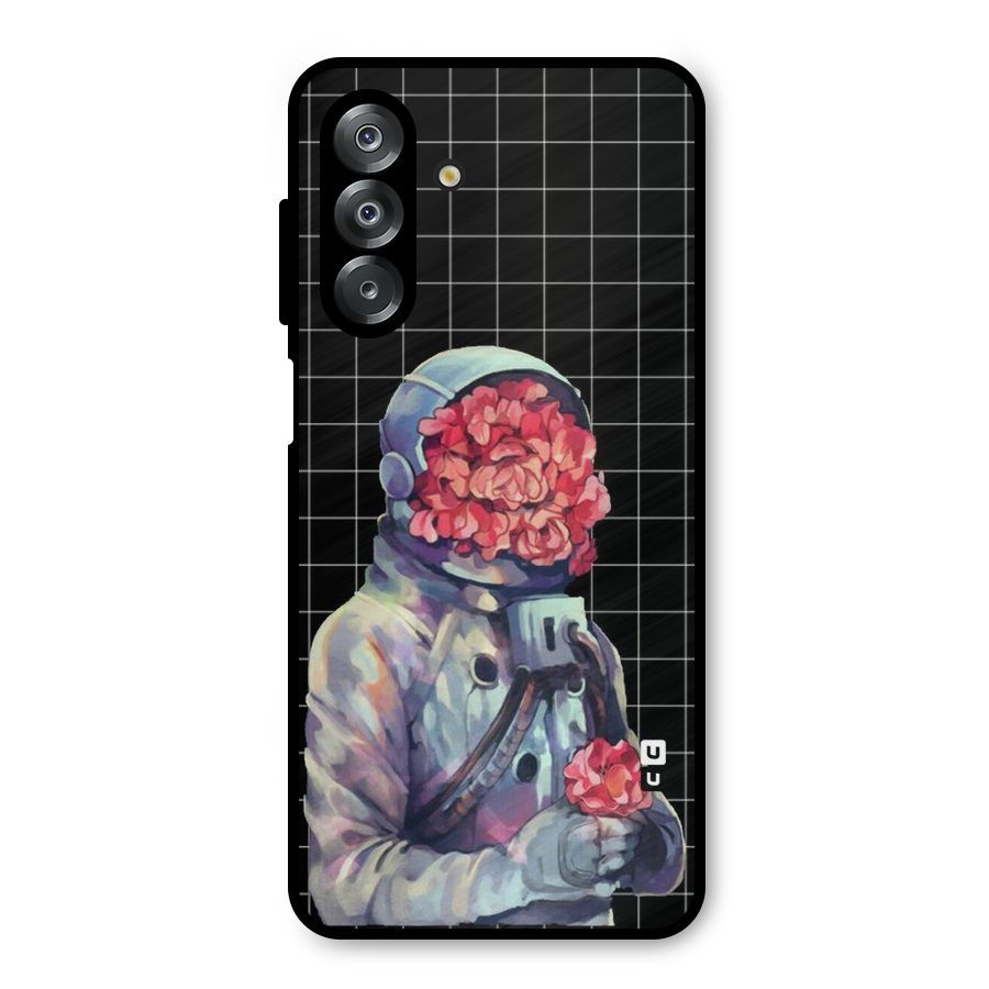 Robot Rose Metal Back Case for Galaxy A26