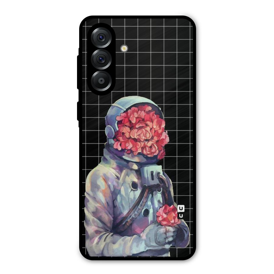 Robot Rose Metal Back Case for Galaxy A56