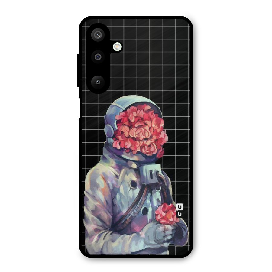 Robot Rose Metal Back Case for Galaxy M16