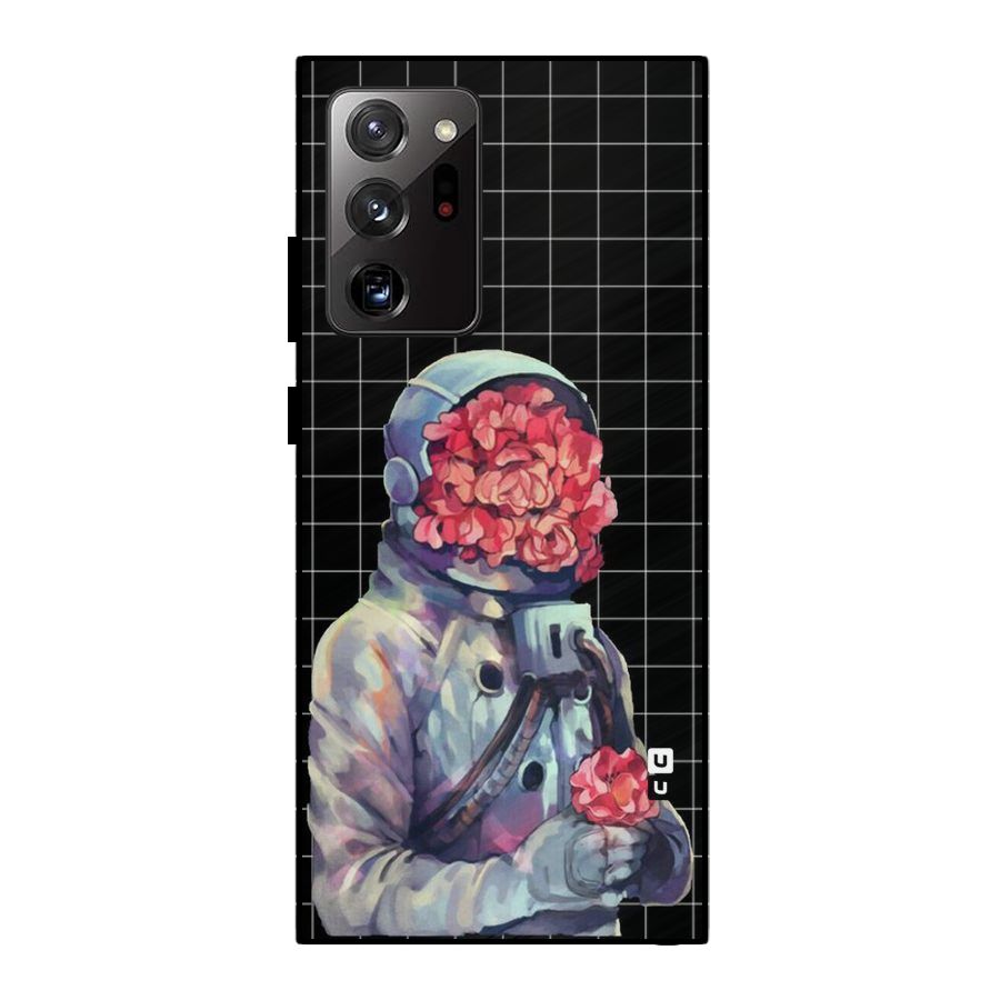 Robot Rose Metal Back Case for Galaxy Note 20 Ultra