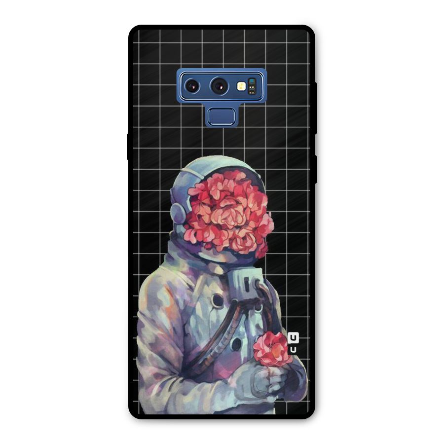 Robot Rose Metal Back Case for Galaxy Note 9