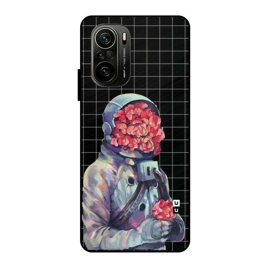 Robot Rose Metal Back Case for Mi 11X Pro