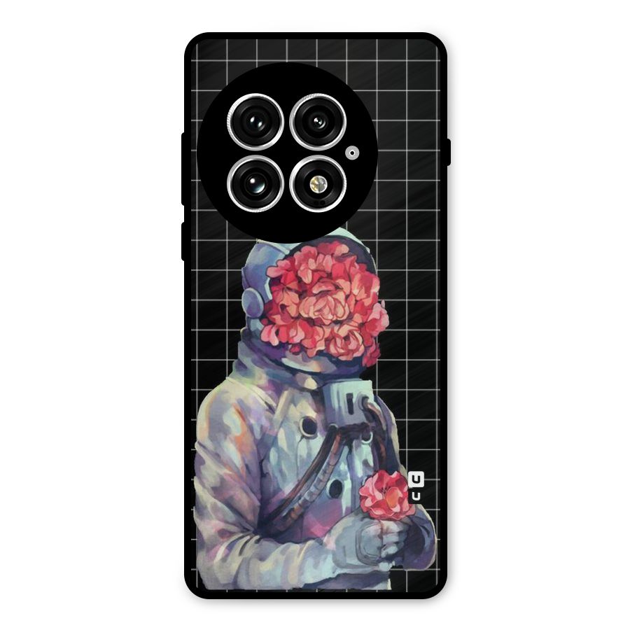 Robot Rose Metal Back Case for OnePlus 13