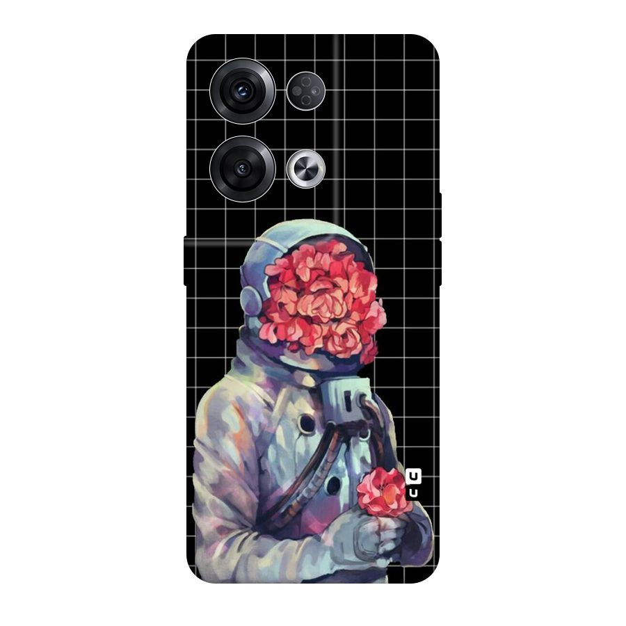 Robot Rose Original Polycarbonate Back Case for Oppo Reno8 Pro 5G
