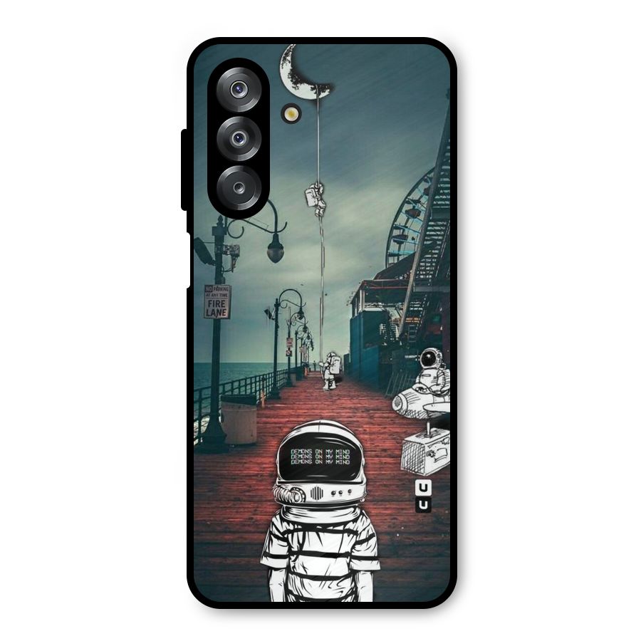 Robotic Design Metal Back Case for Galaxy A26
