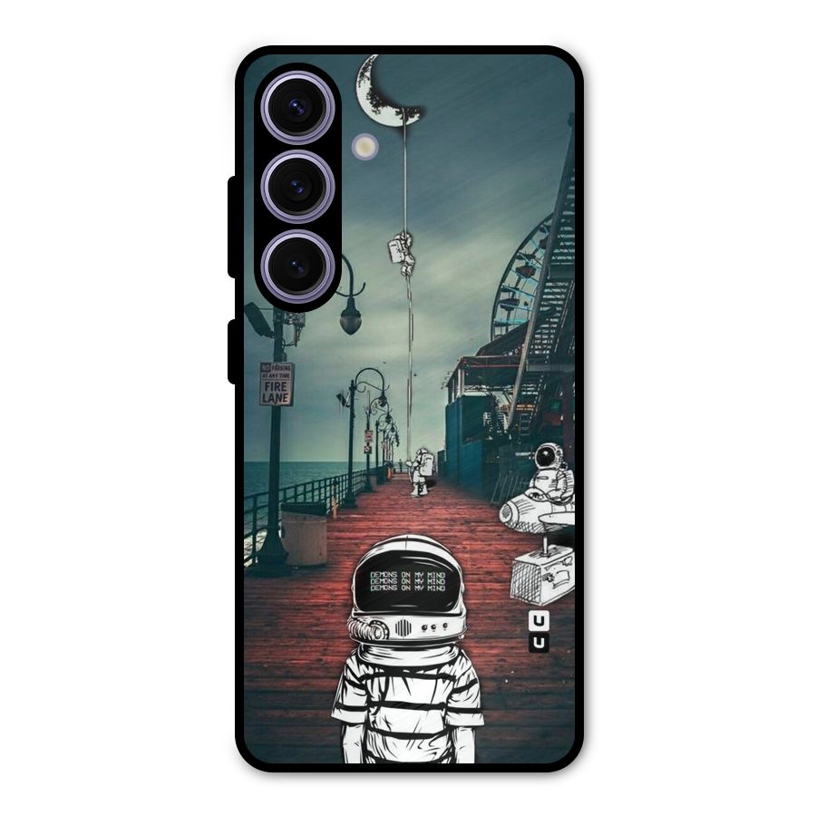 Robotic Design Metal Back Case for Galaxy S24