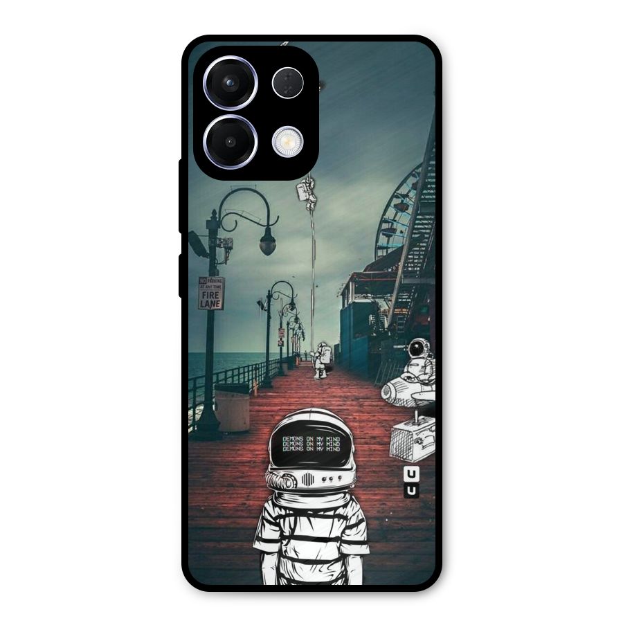 Robotic Design Metal Back Case for Oppo K13