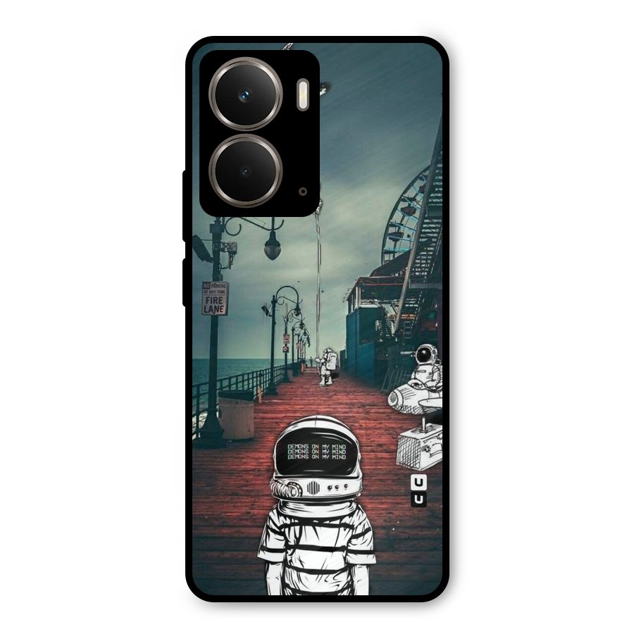 Robotic Design Metal Back Case for Realme P3