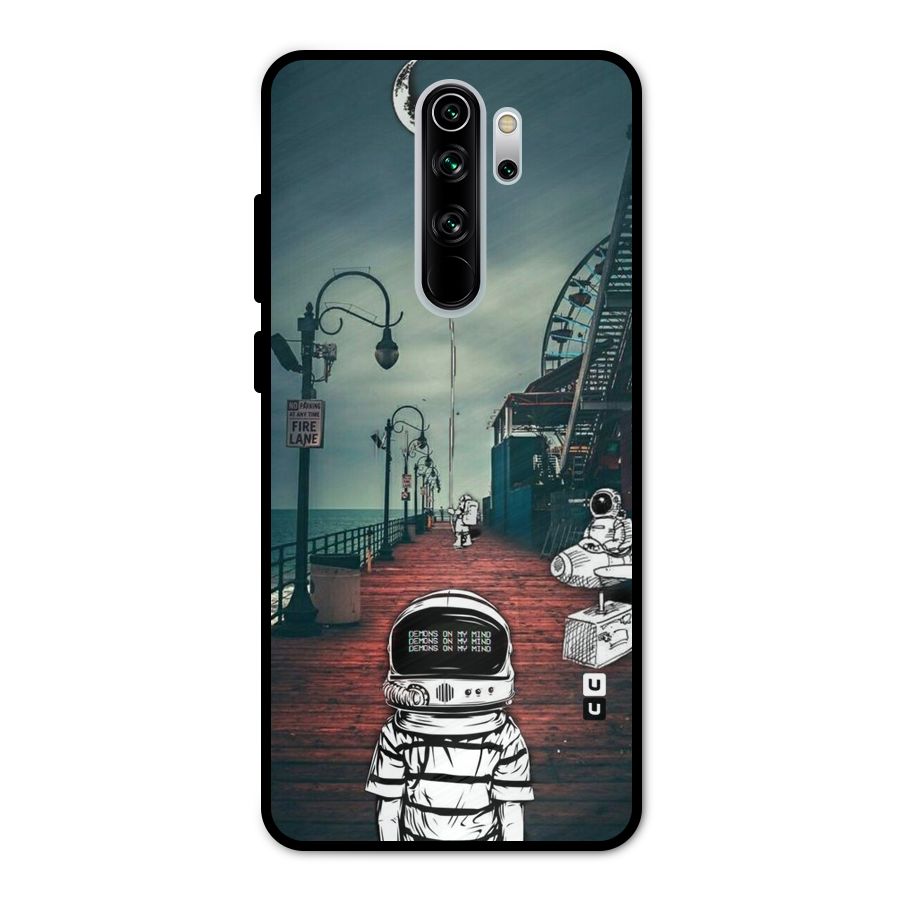 Robotic Design Metal Back Case for Redmi Note 8 Pro