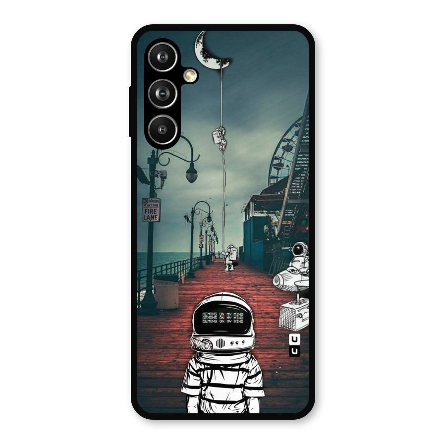 Robotic Design Metal Back Case for Samsung Galaxy M54