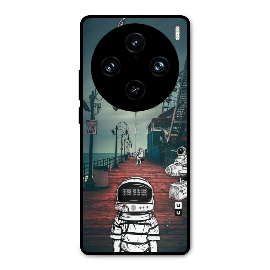 Robotic Design Metal Back Case for Vivo X100 Pro