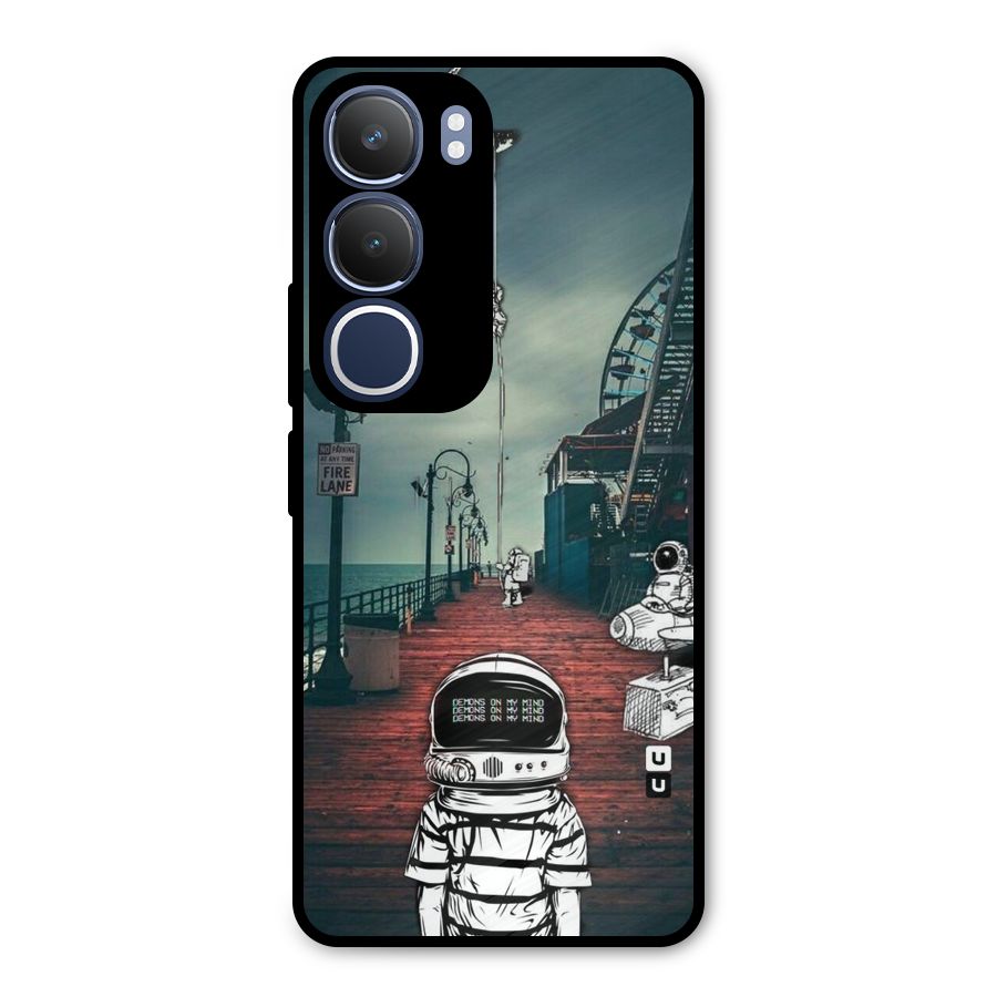 Robotic Design Metal Back Case for Vivo Y29